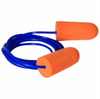 Foam Ear Plugs - Corded, 32dB NRR, Orange & Blue