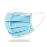 Kids Blue 3Ply Disposable Face Masks - (Case of 2,000)