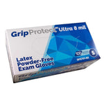 Latex Exam Gloves - 8mil, Powder Free, White - Case of 1,000