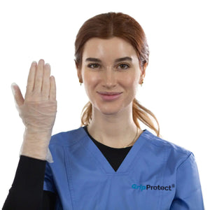 Vinyl Exam Gloves, Powder Free - Case of 1,000