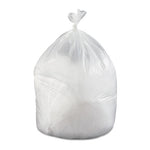 Inteplast Group High-Density Commercial Can Liners Value Pack, 60 gal, 19 microns, 38" x 58", Clear, 25 Bags/Roll, 6 Rolls/Carton