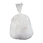 Inteplast Group High-Density Commercial Can Liners, 4 gal, 6 microns, 17" x 18", Clear, 50 Bags/Roll, 40 Rolls/Carton
