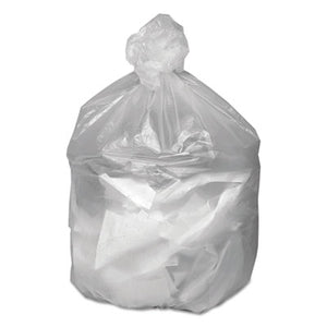 Good 'n Tuff® Waste Can Liners, 30 gal, 8 microns, 30" x 36", Natural, 25 Bags/Roll, 20 Rolls/Carton