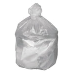 Good 'n Tuff® Waste Can Liners, 33 gal, 9 microns, 33" x 39", Natural, 25 Bags/Roll, 20 Rolls/Carton