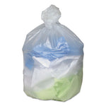 Ultra Plus® Can Liners, 33 gal, 11 microns, 33" x 40", Natural, 25 Bags/Roll, 20 Rolls/Carton