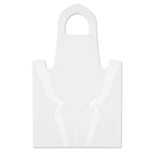Disposable Blue Poly Apron - Case of 1,000
